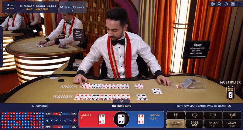 Overview of Andar Bahar Card Game