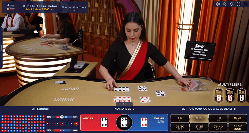 Popular Bets of Andar Bahar